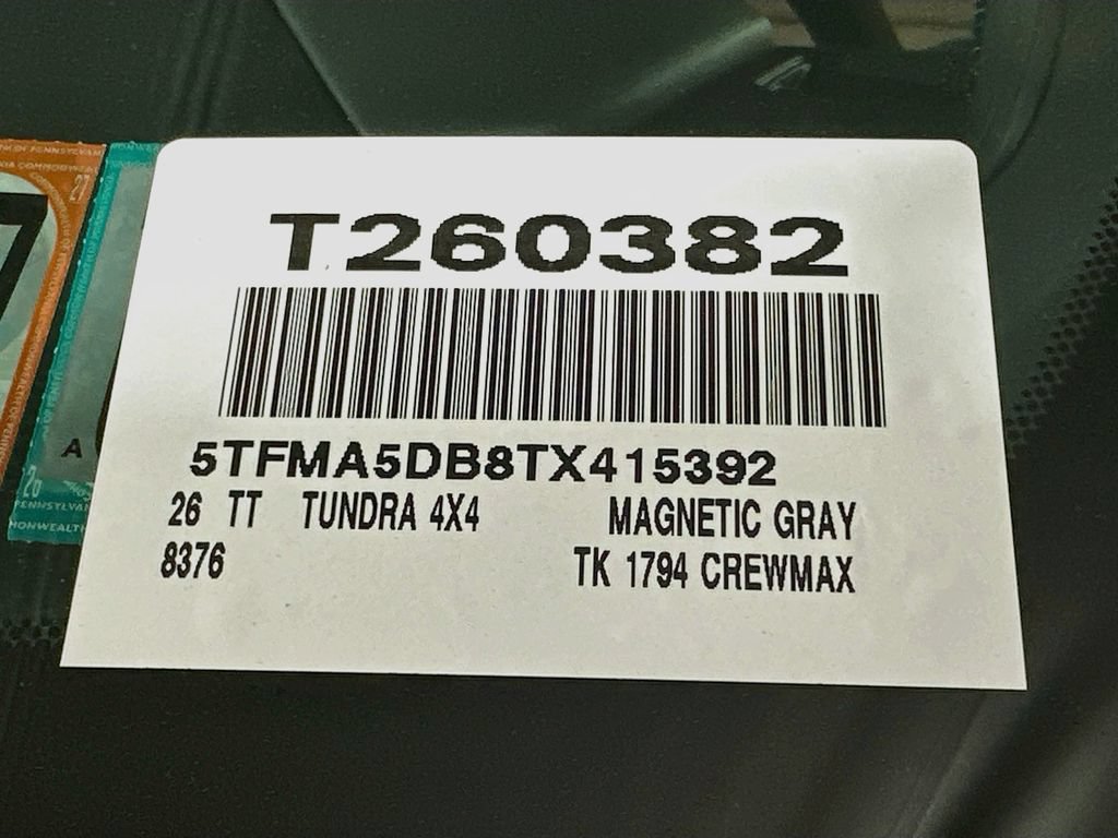 New 2026 Toyota Tundra 1794 Edition AWD/4WD image 17