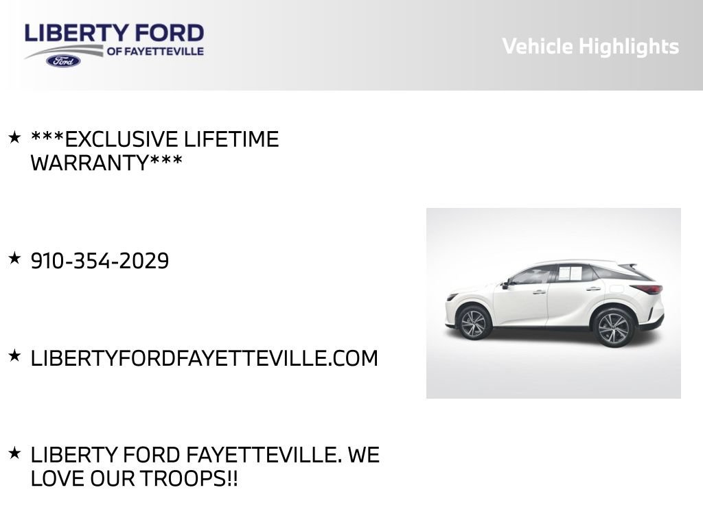 Used 2024 Lexus RX 350 Premium w/ Accessory Package (Z1) FWD image 5