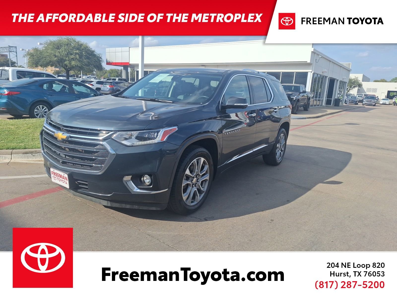 Used 2020 Chevrolet Traverse Premier w/ LPO, Cargo Package