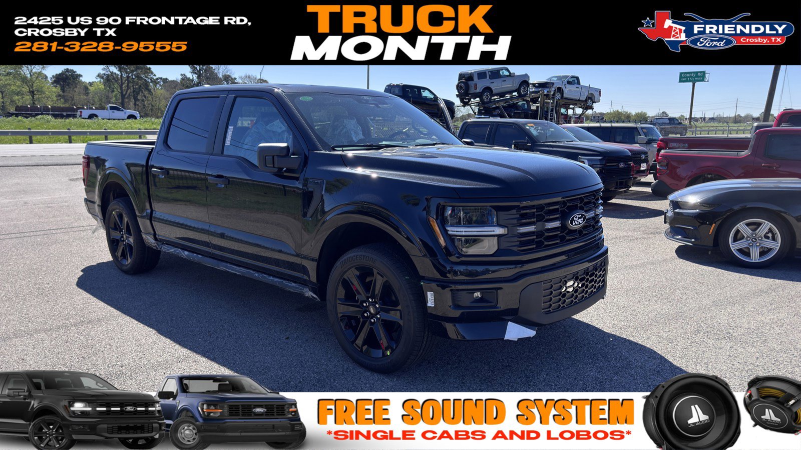 New 2026 Ford F150 STX w/ F-150 LOBO Package video 1