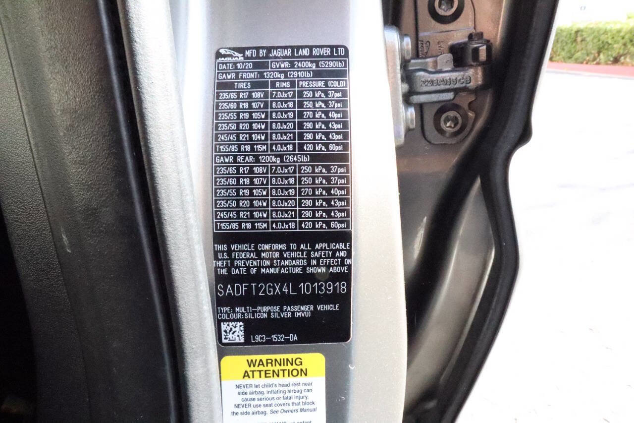 Used 2020 Jaguar E-PACE R-Dynamic S image 24