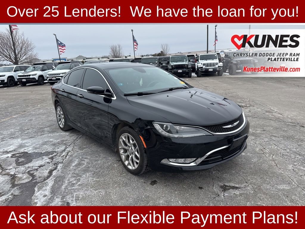 Used 2015 Chrysler 200 C w/ Navigation & Sound Group I image 2