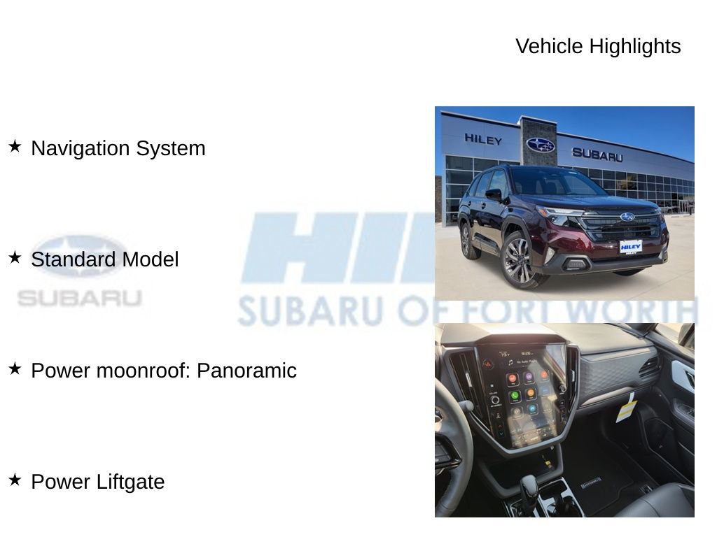 New 2026 Subaru Forester Touring AWD/4WD image 5
