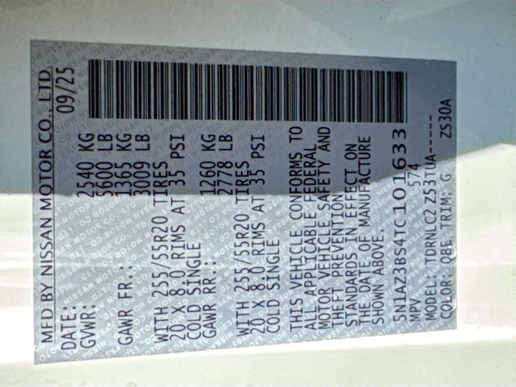 New 2026 Nissan Murano SV image 30