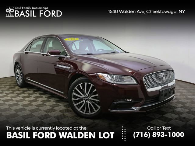 Used 2018 Lincoln Continental Select AWD/4WD image 1