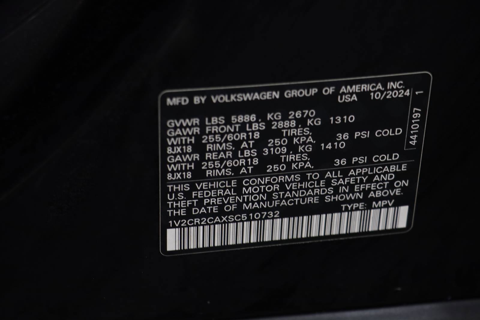 Used 2025 Volkswagen Atlas Peak Edition SE image 22