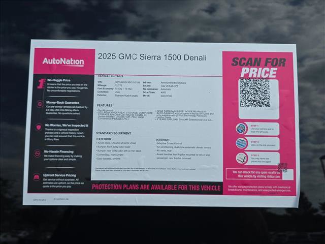 Used 2025 GMC Sierra 1500 Denali w/ Denali Reserve Package AWD/4WD image 29