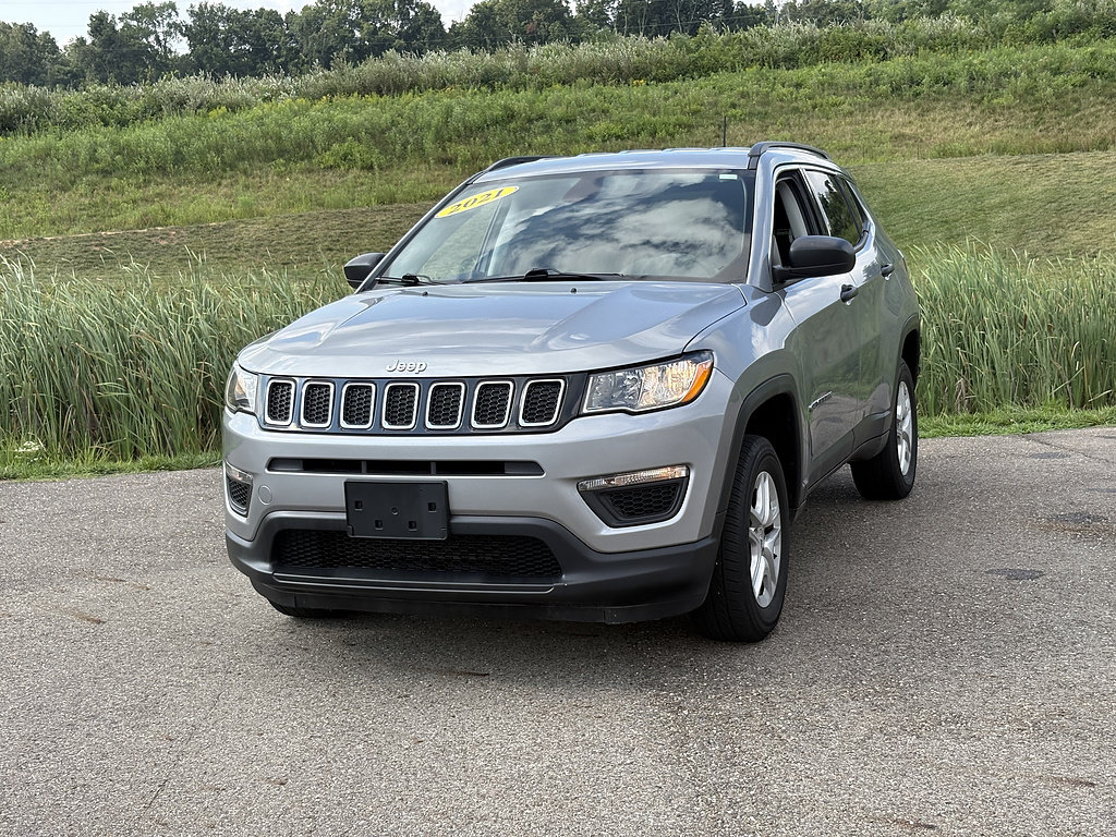 Used 2021 Jeep Compass Sport w/ Cold Weather Group AWD/4WD image 1