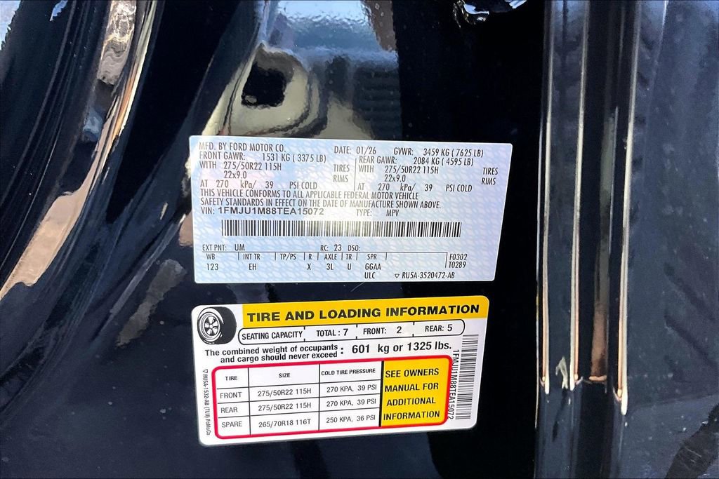 New 2026 Ford Expedition Platinum w/ Stealth Appearance Package image 13