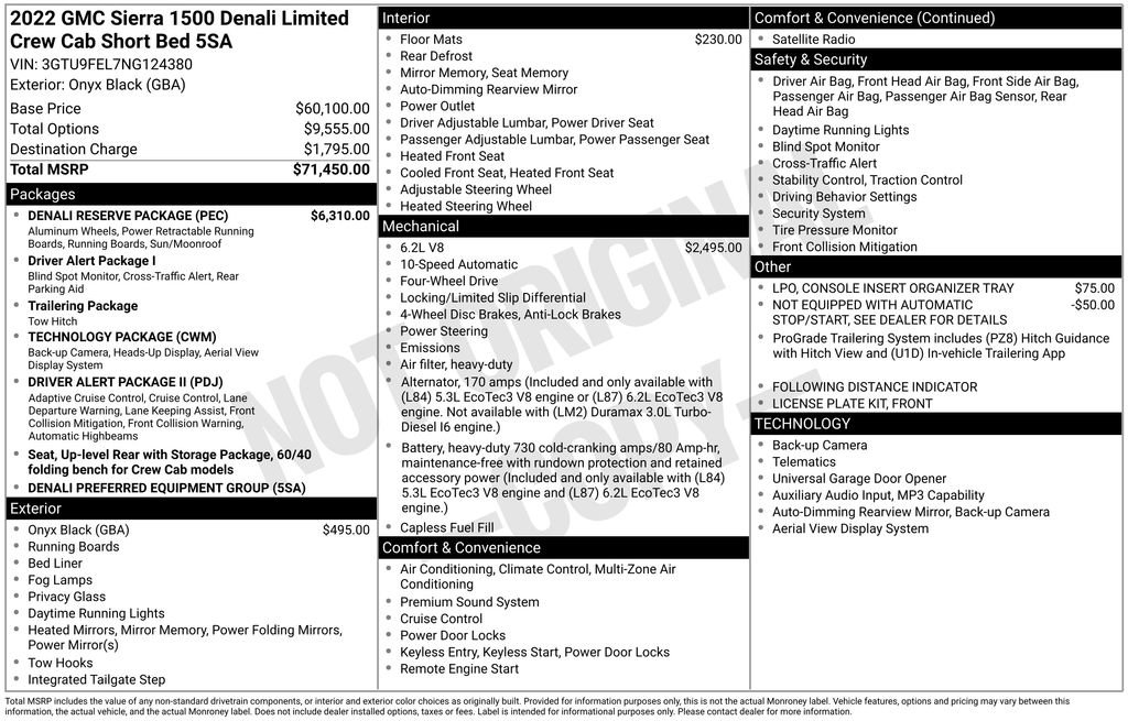 Used 2022 GMC Sierra 1500 Denali w/ Denali Reserve Package image 5