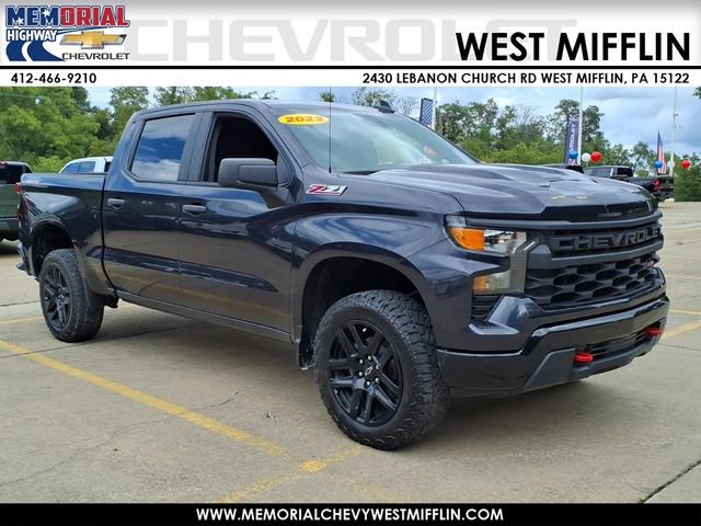Used 2022 Chevrolet Silverado 1500 Custom Trail Boss w/ LPO, Dark Essentials Package