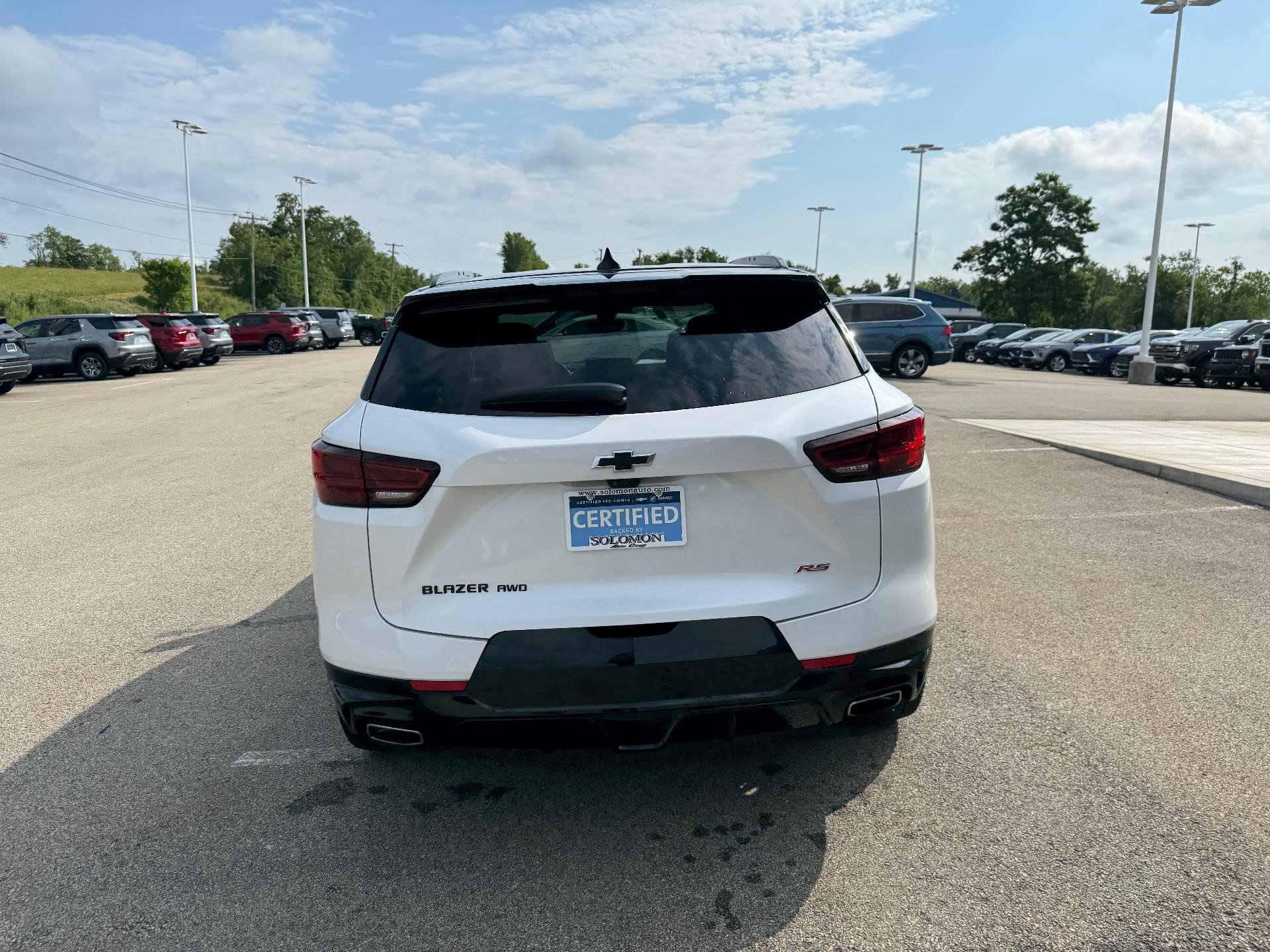 Certified 2023 Chevrolet Blazer RS w/ Driver Confidence II Package image 4