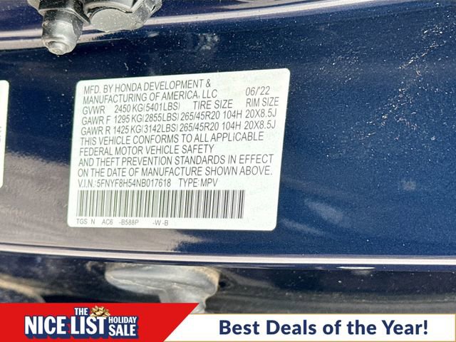 Certified 2022 Honda Passport EX-L image 32