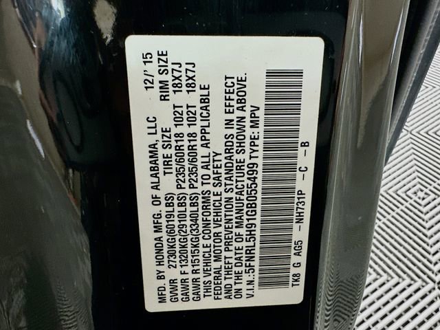 Used 2016 Honda Odyssey Touring image 29