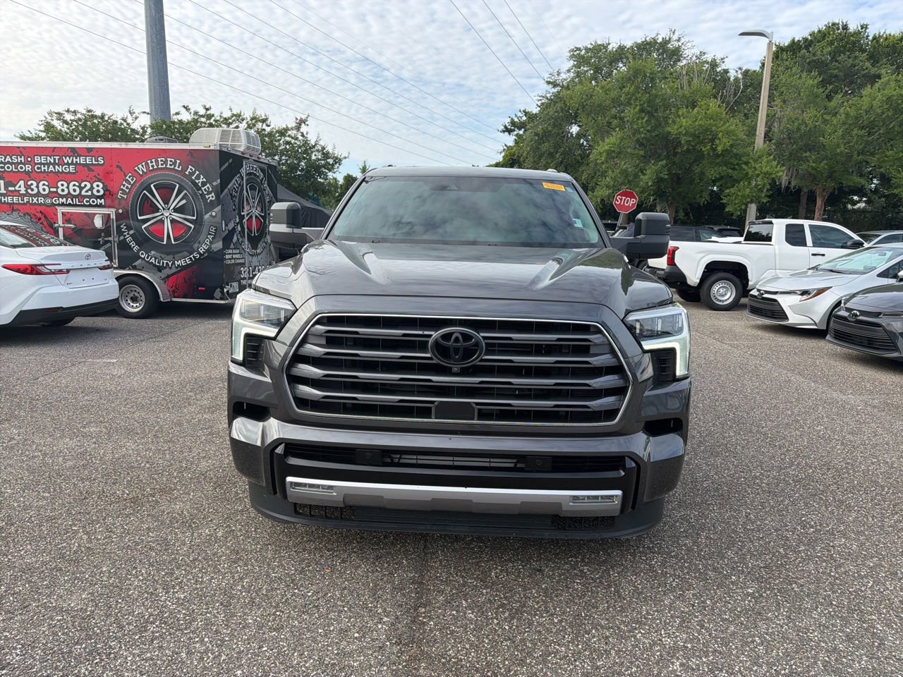 Used 2023 Toyota Sequoia Limited w/ Tow Technology Package RWD image 8