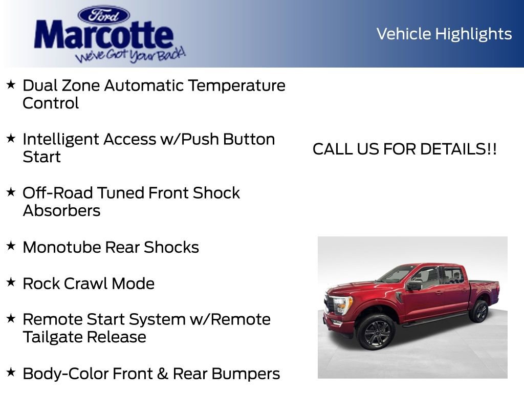 Certified 2021 Ford F150 XLT w/ Equipment Group 302A High AWD/4WD image 46