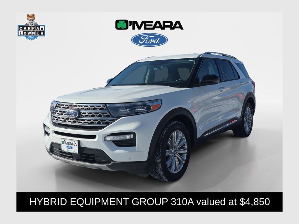 Used 2021 Ford Explorer Limited w/ Hybrid Equipment Group 310A