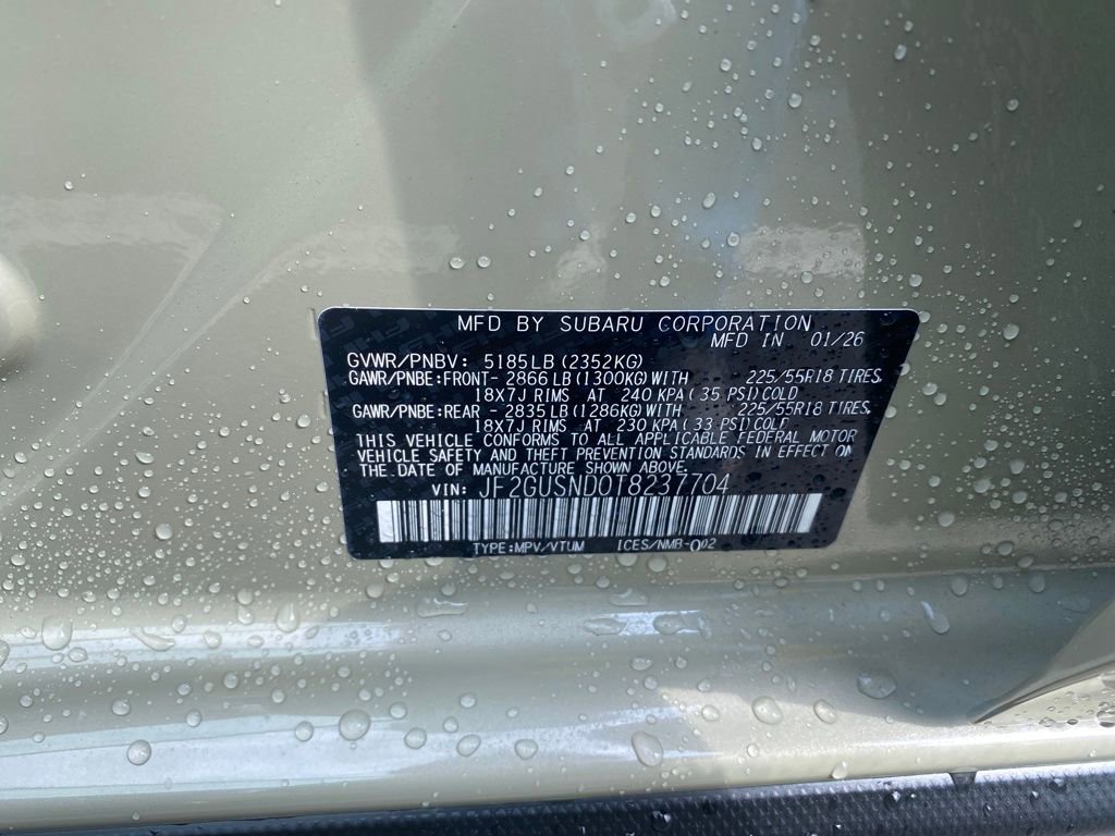 New 2026 Subaru Crosstrek 2.5i Limited image 25