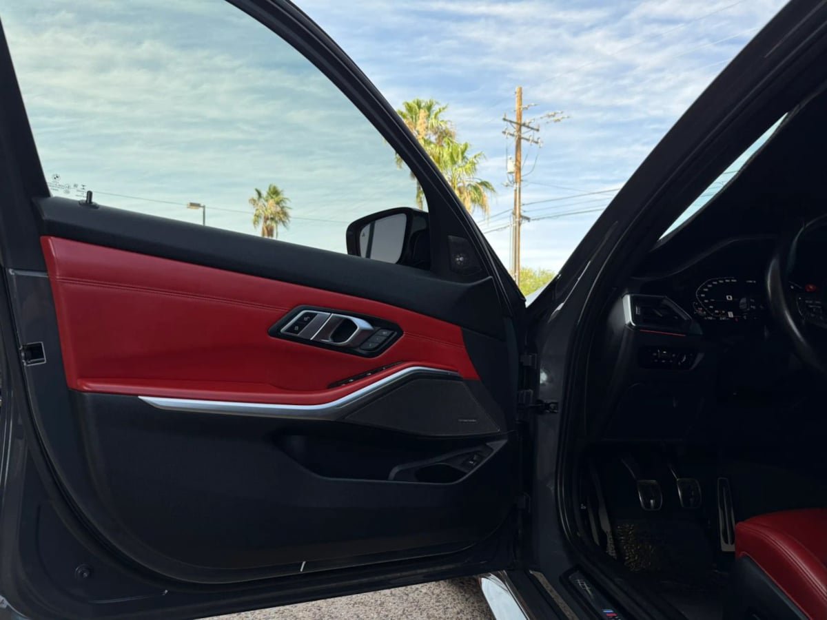 Used 2021 BMW M3 w/ Parking Assistance Package RWD image 37