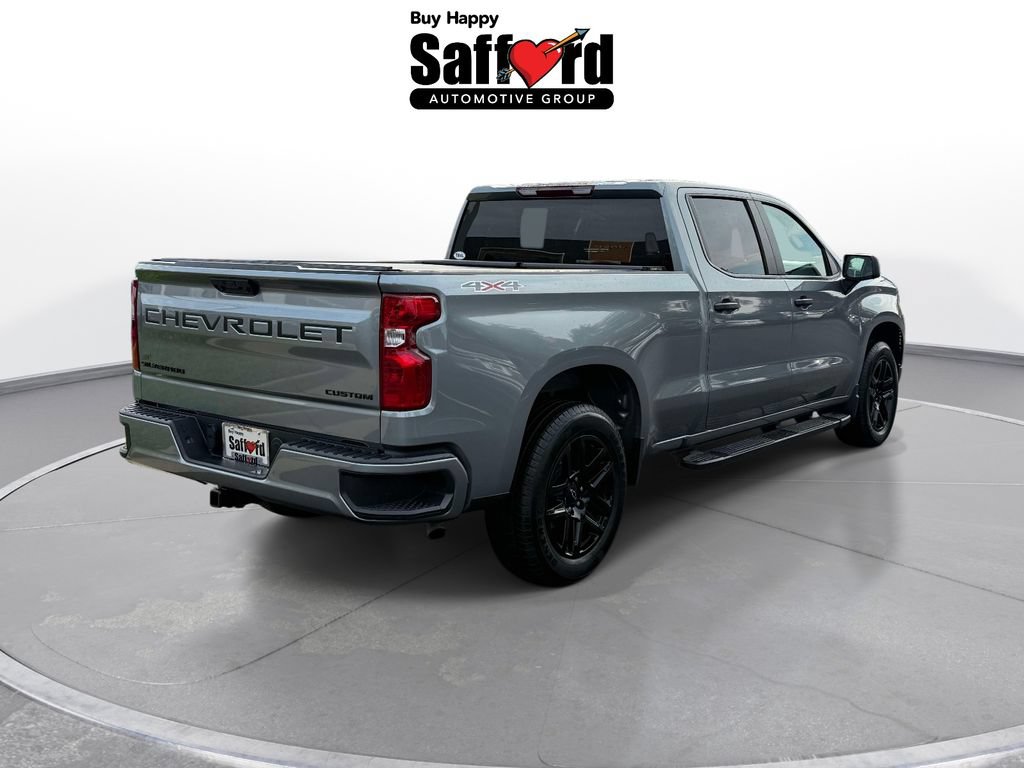 Used 2025 Chevrolet Silverado 1500 Custom w/ LPO, Dark Essentials Package AWD/4WD image 8