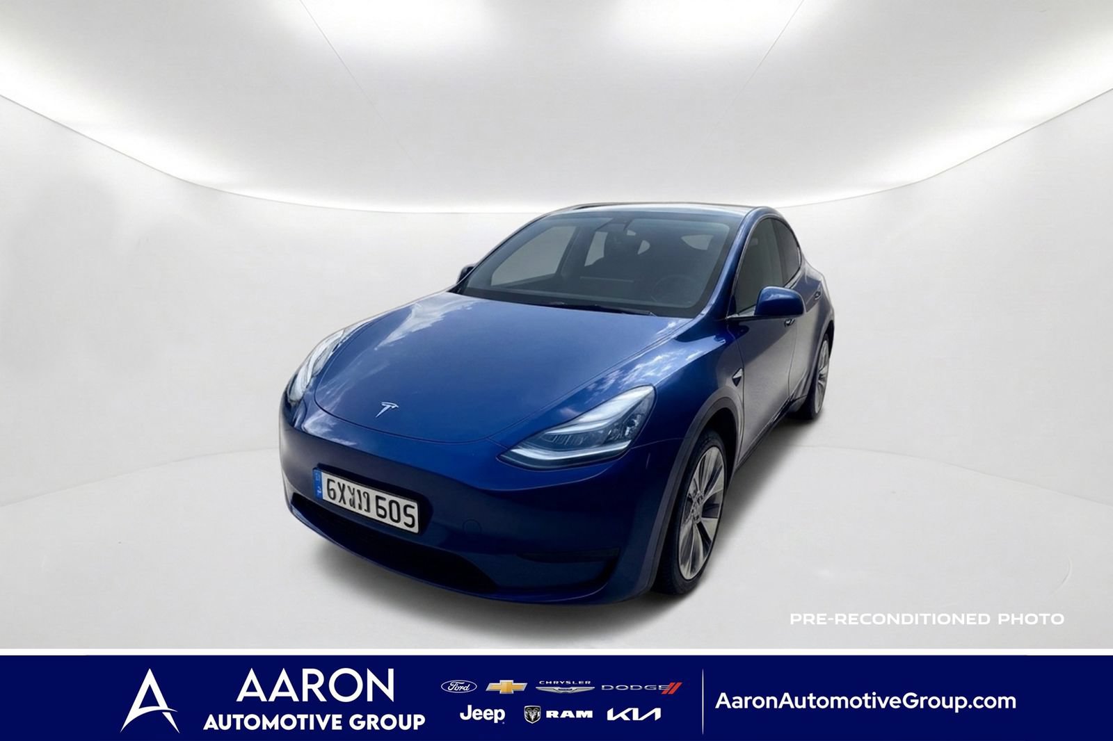 Used 2021 Tesla Model Y Long Range AWD/4WD image 1