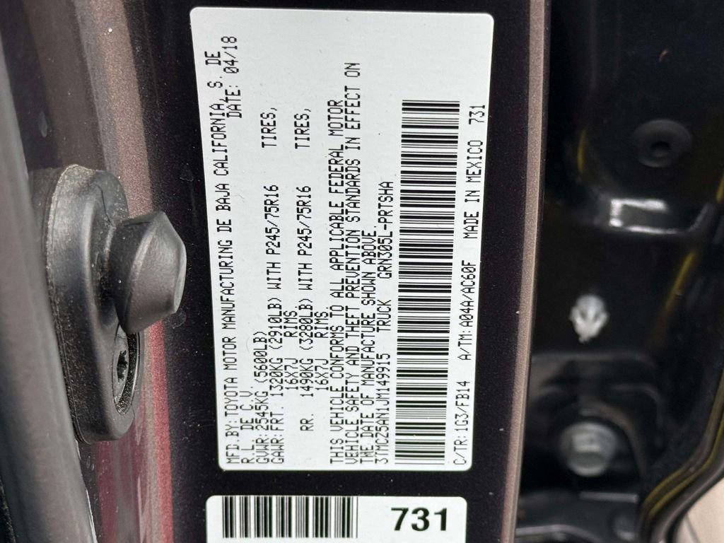 Used 2018 Toyota Tacoma SR w/ SR Convenience Package image 31