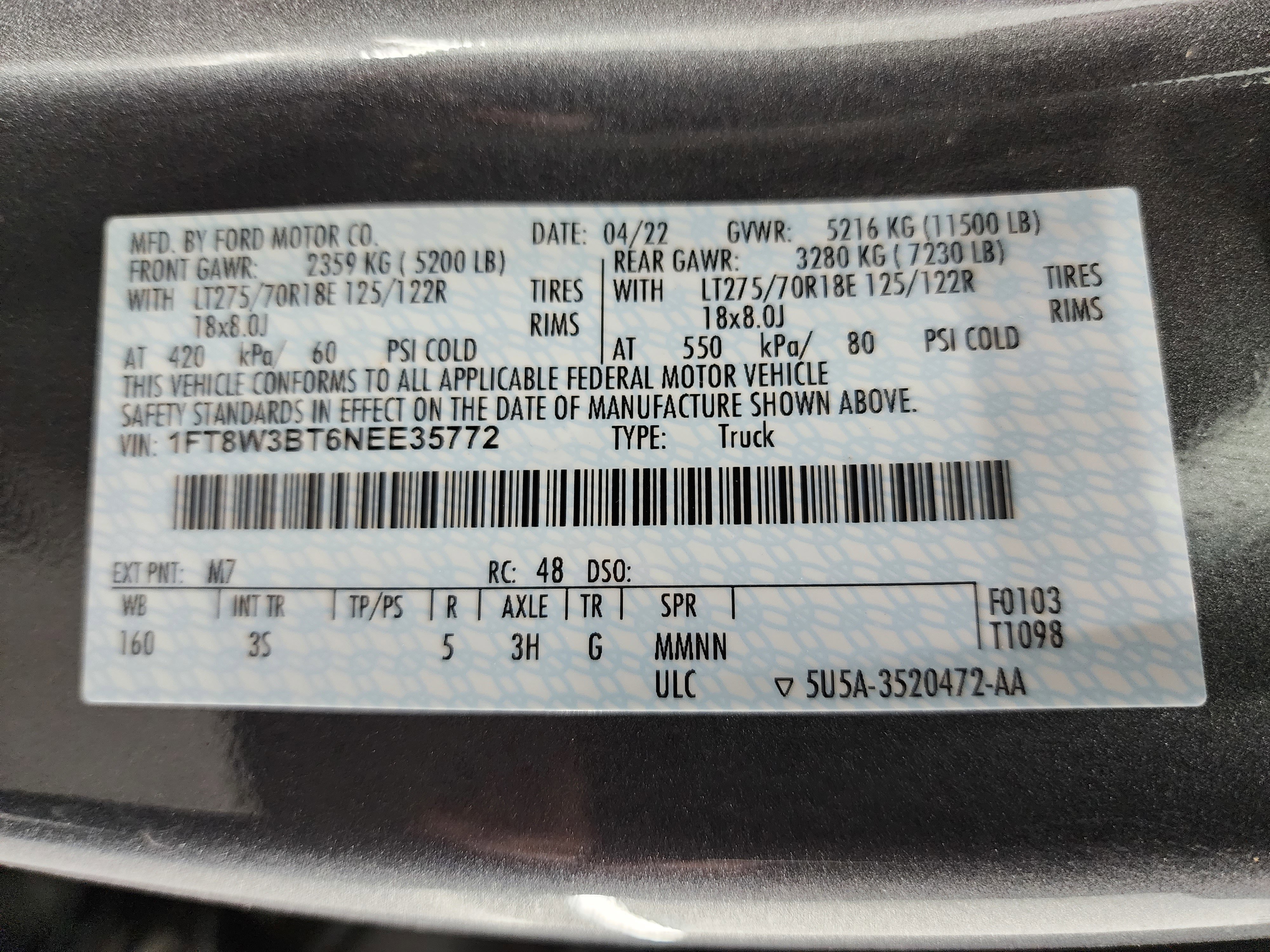 Used 2022 Ford F350 XLT w/ XLT Value Package image 60