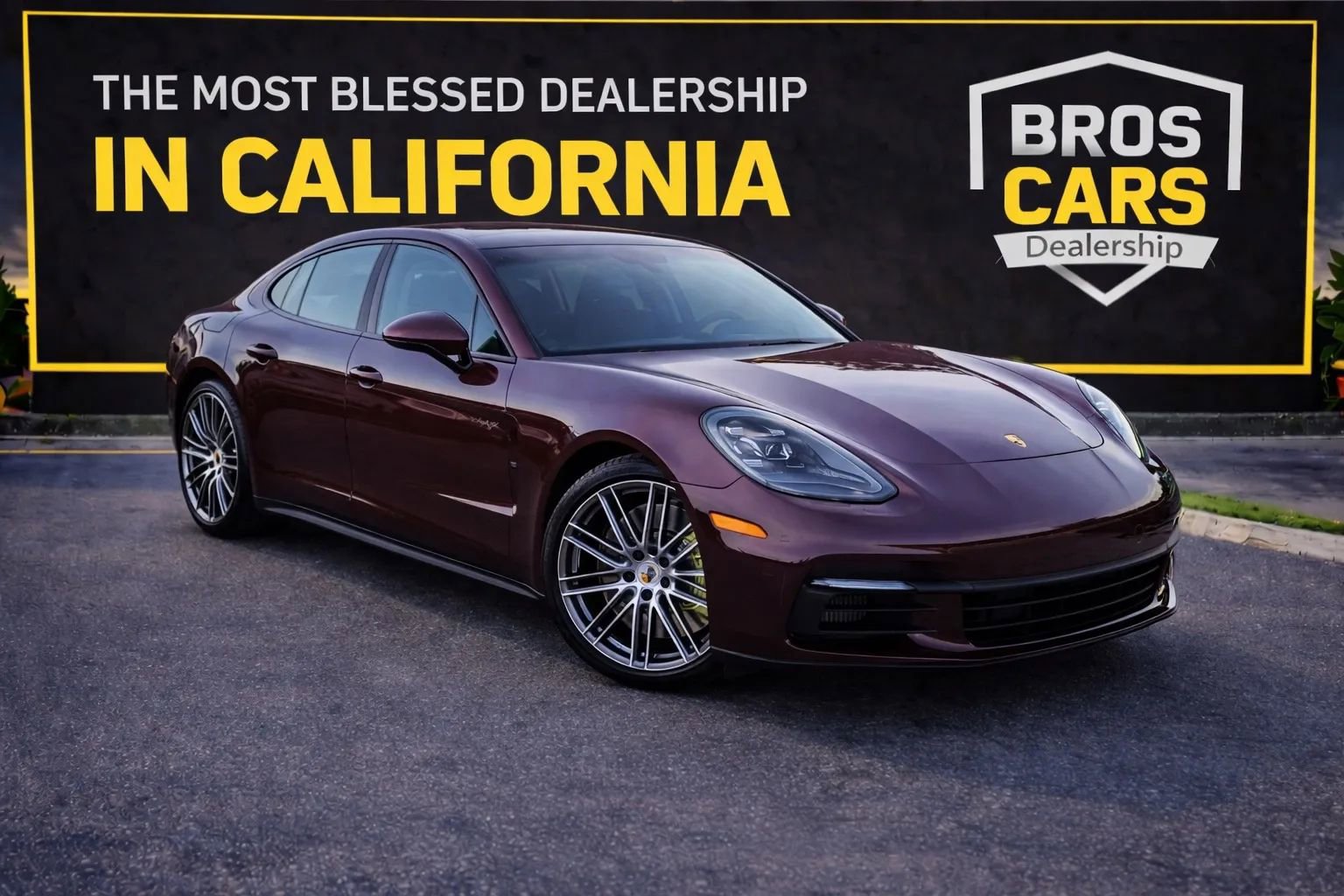 Used 2018 Porsche Panamera 4 AWD/4WD image 1