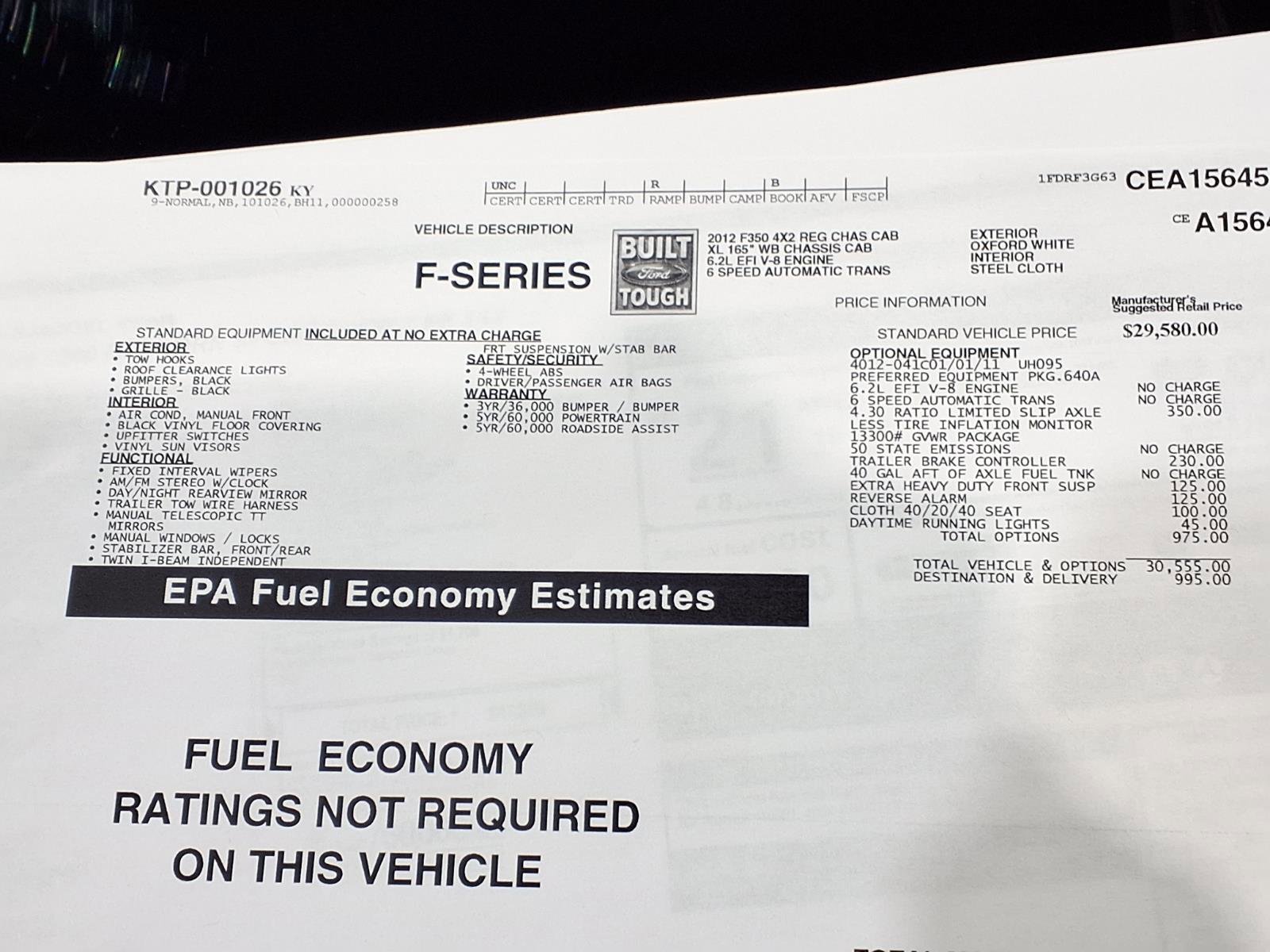 Used 2012 Ford F350 XL image 22