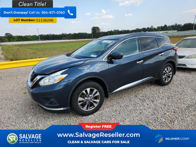 Used 2016 Nissan Murano SV AWD/4WD image 1
