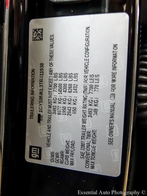 New 2026 Cadillac Escalade ESV Sport w/ LPO, ONYX Package AWD/4WD image 28