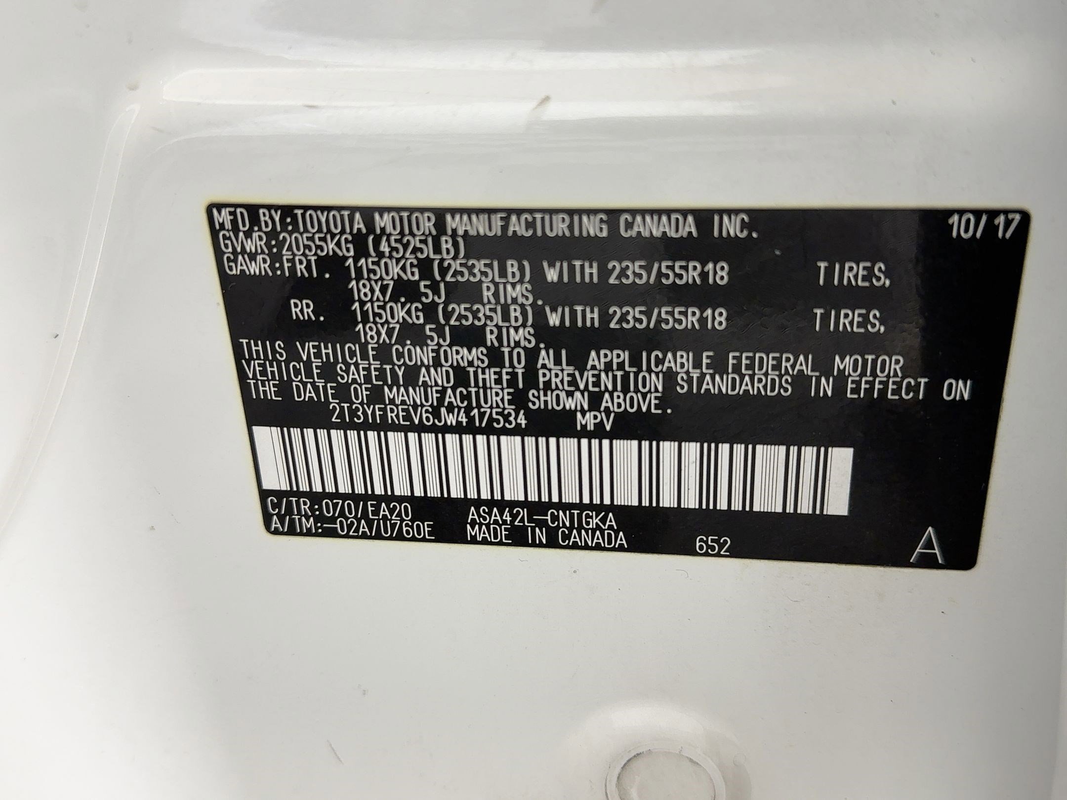 Used 2018 Toyota RAV4 Limited w/ Advanced Technology Package image 18