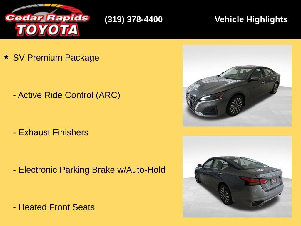 Used 2024 Nissan Altima 2.5 SV w/ SV Premium Package image 30