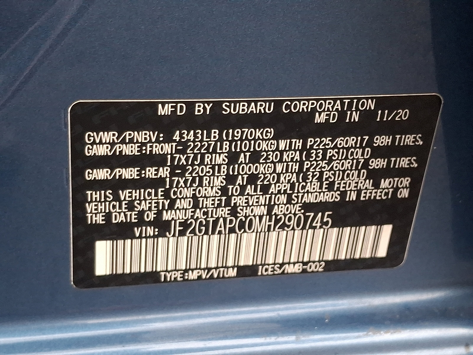 Certified 2021 Subaru Crosstrek 2.0i Premium w/ Popular Package #3 image 28