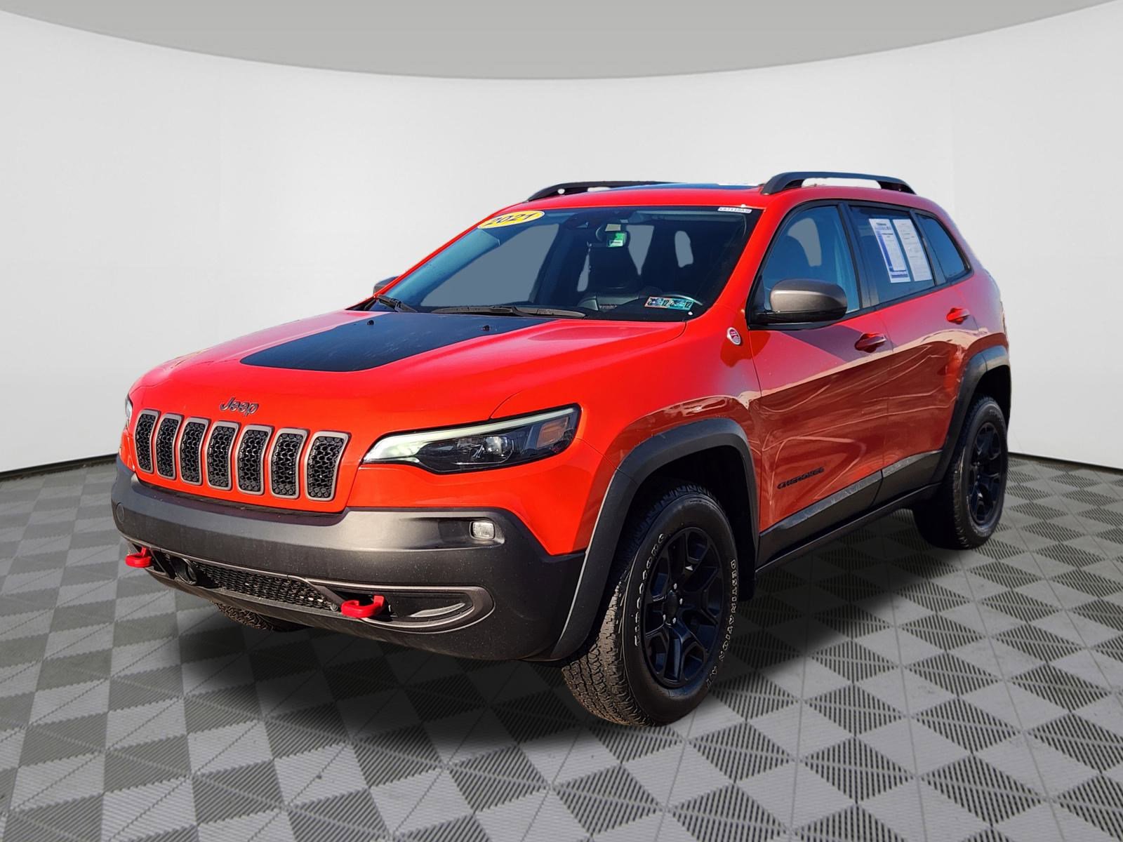 Used 2021 Jeep Cherokee Trailhawk w/ Sun, Sound & Nav Group image 2