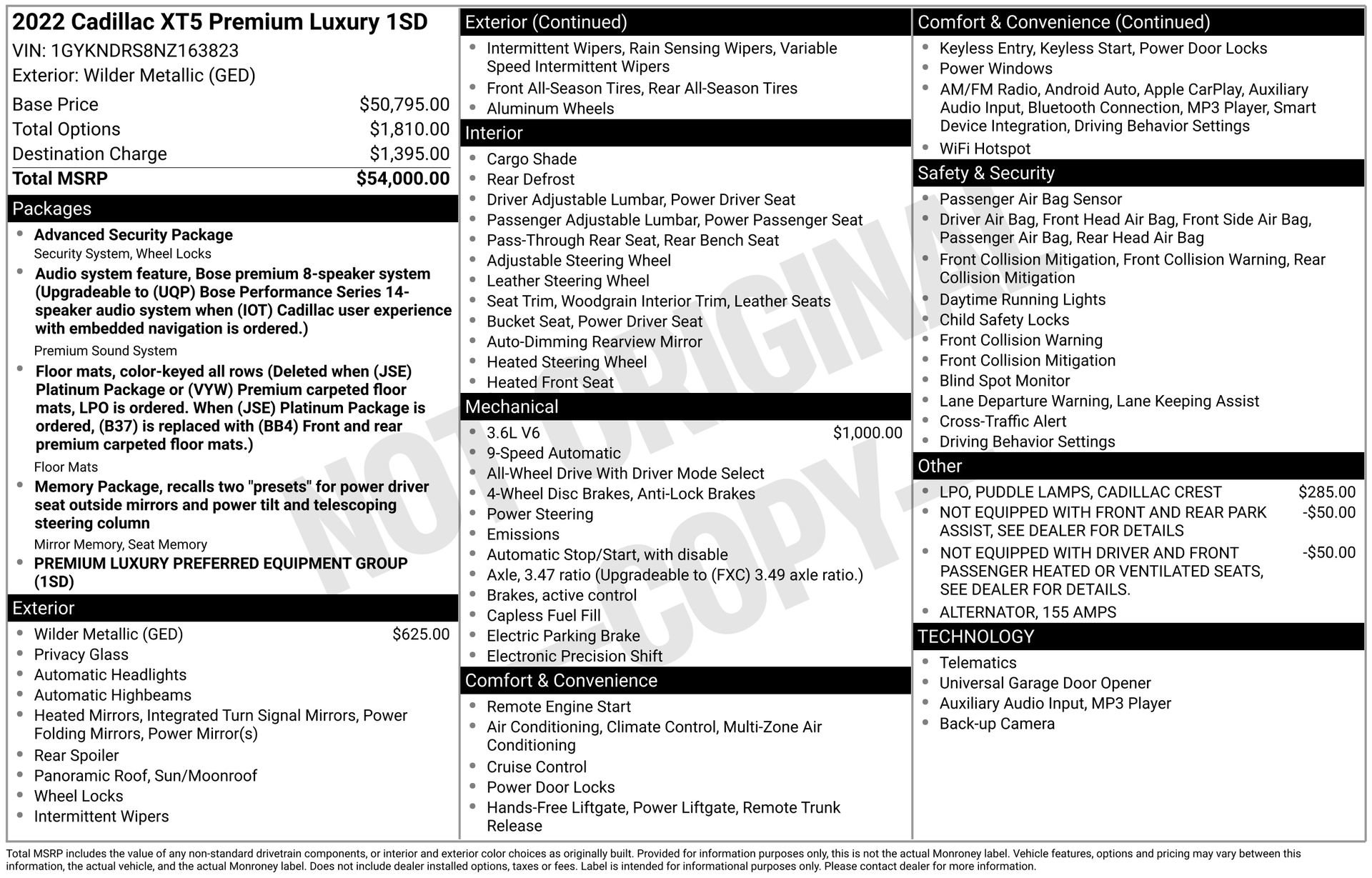 Certified 2022 Cadillac XT5 Premium Luxury image 45