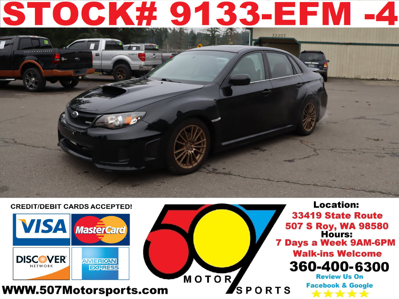 Used 2011 Subaru Impreza WRX Premium w/ Value Pkg Group 1A