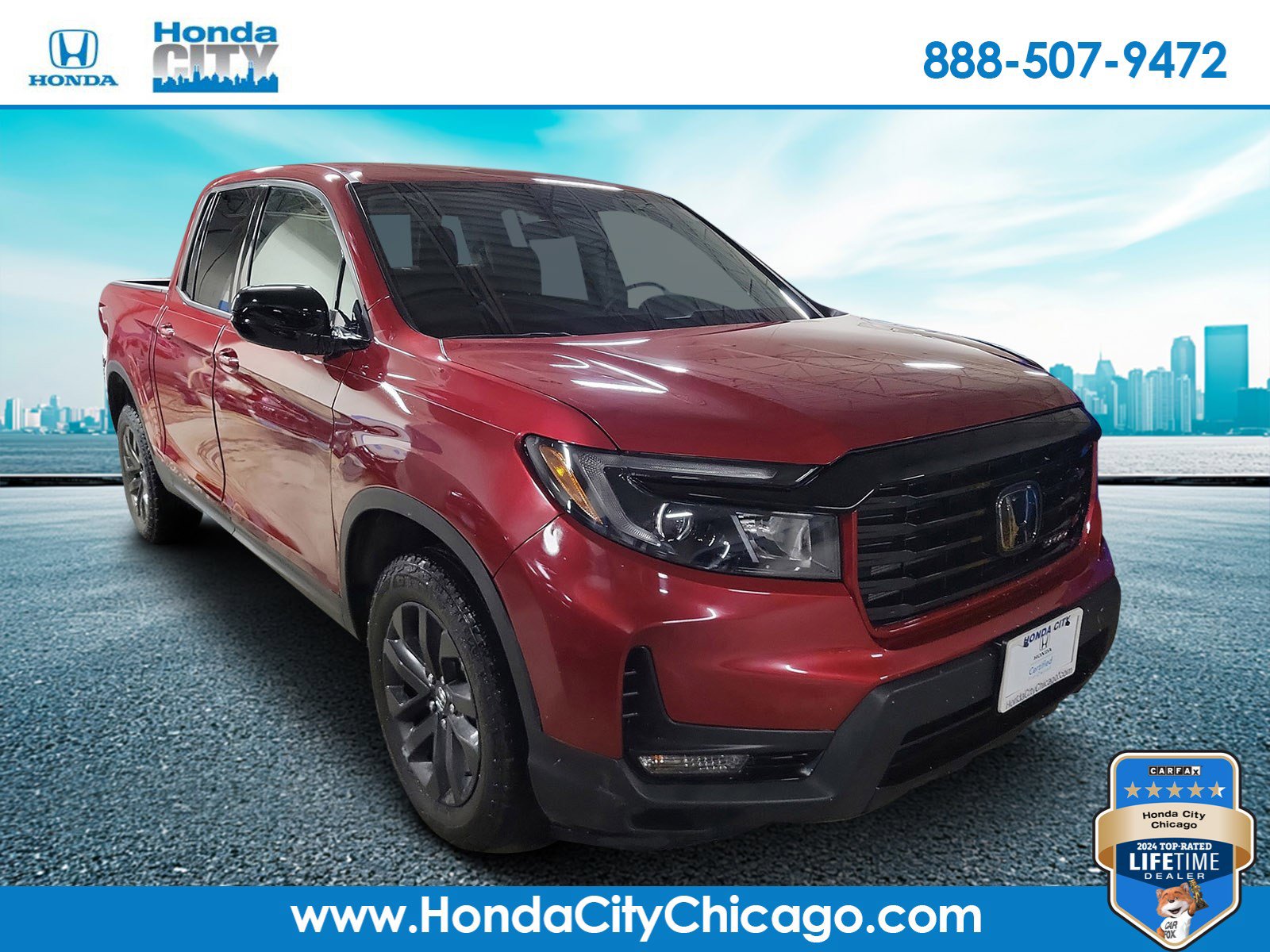 Certified 2023 Honda Ridgeline Sport