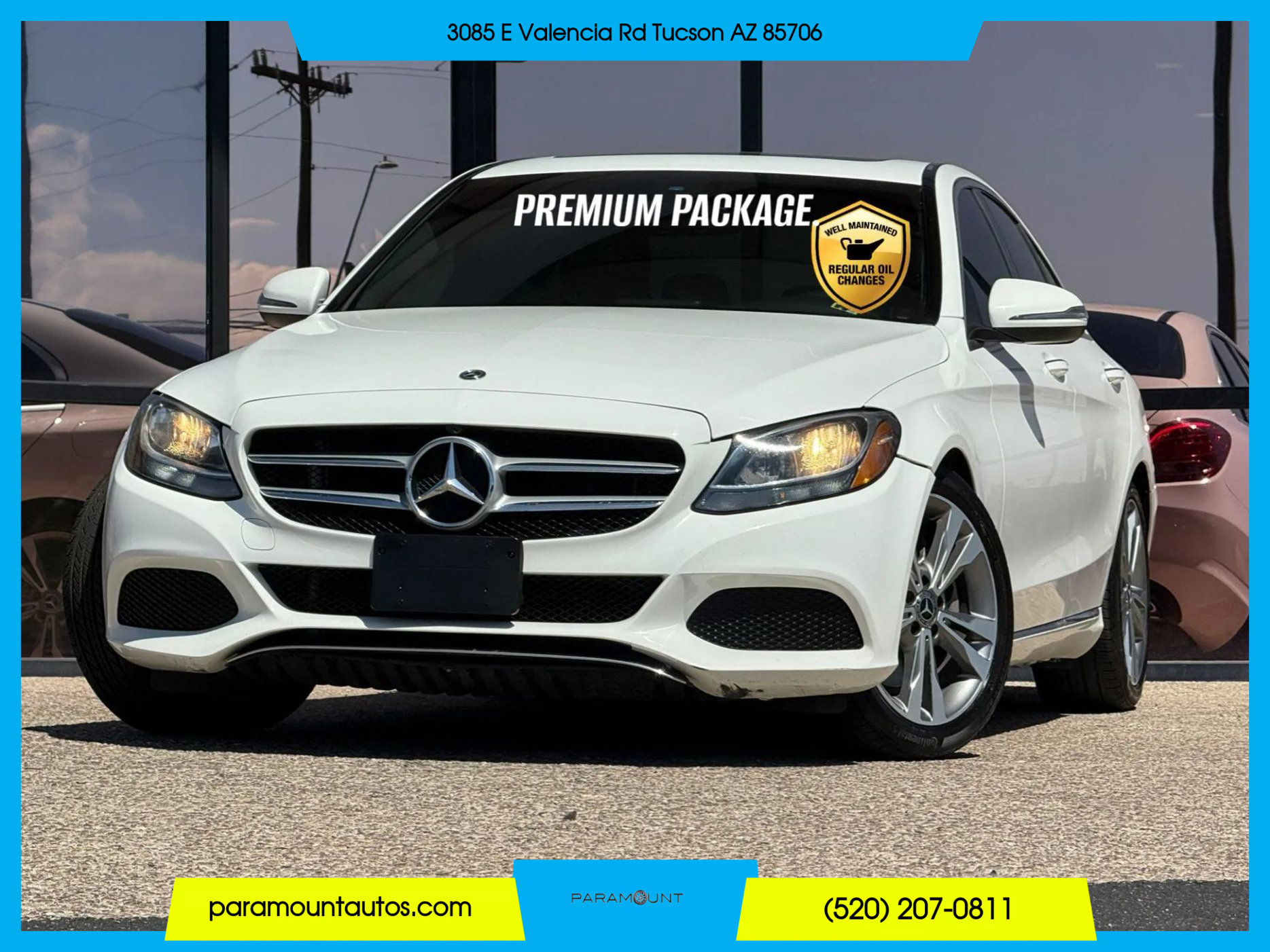 Used 2018 Mercedes-Benz C 300 Sedan w/ Premium Package