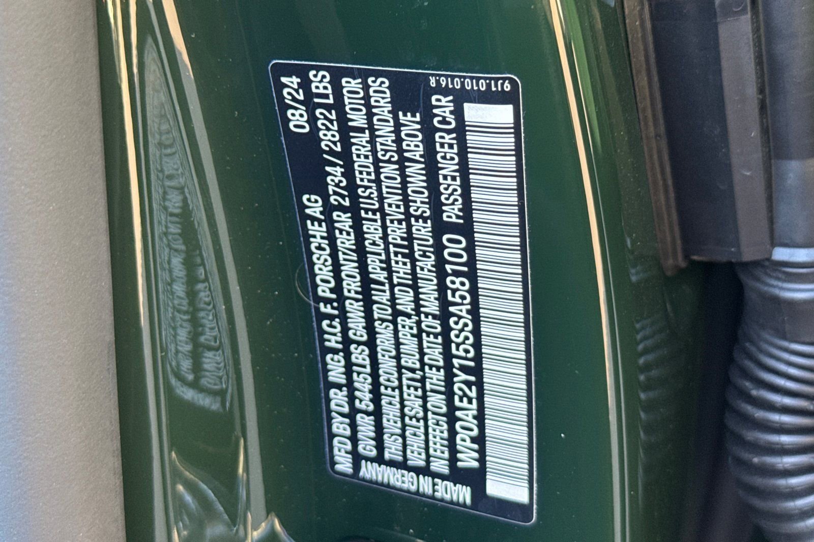 New 2025 Porsche Taycan Turbo GT image 46