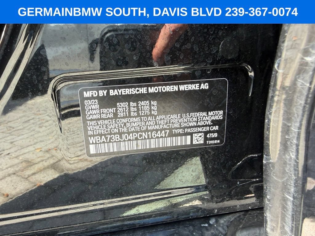 Used 2023 BMW 540i xDrive w/ Executive Package AWD/4WD image 31