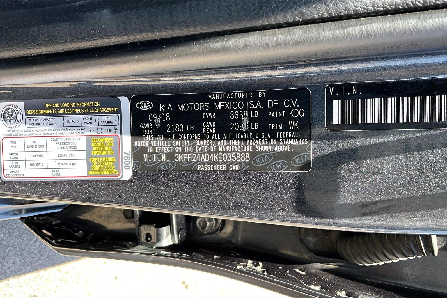 Used 2019 Kia Forte Sedan FWD image 32