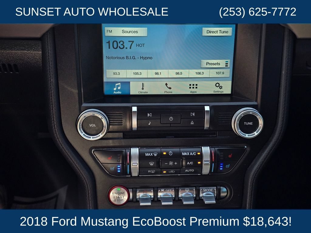 Used 2018 Ford Mustang Premium RWD image 34
