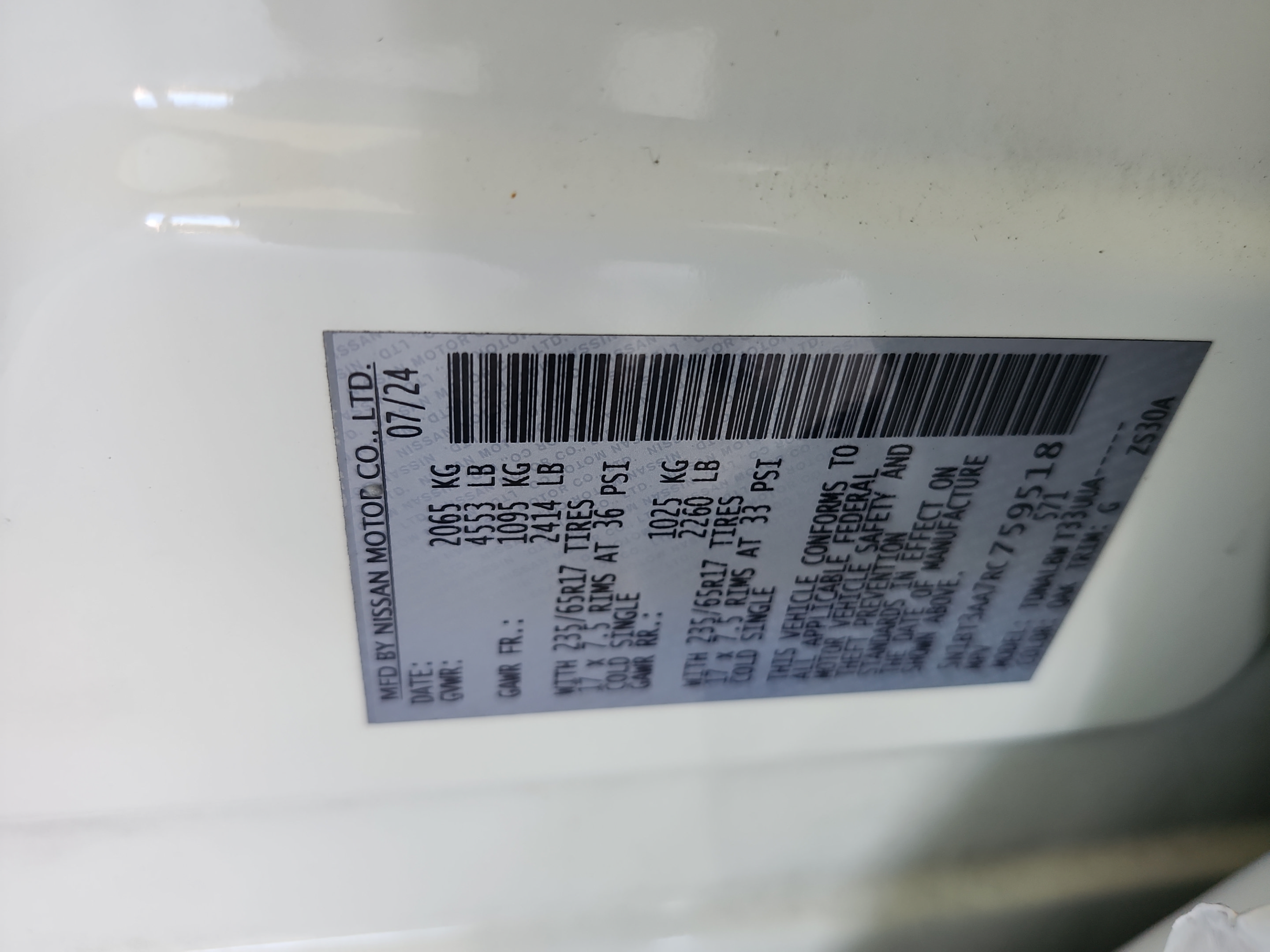 Used 2024 Nissan Rogue S FWD image 24