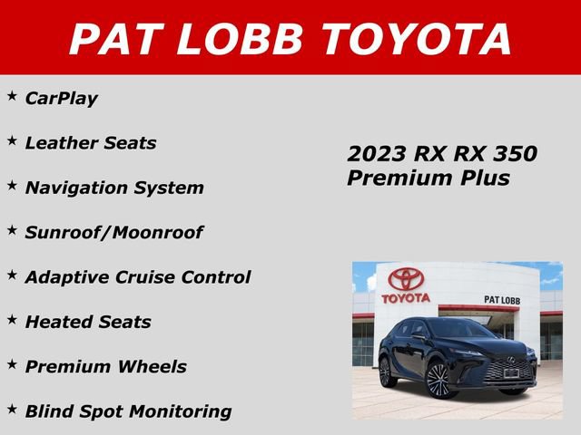 Used 2023 Lexus RX 350 Premium Plus w/ Cold Area Package FWD image 36
