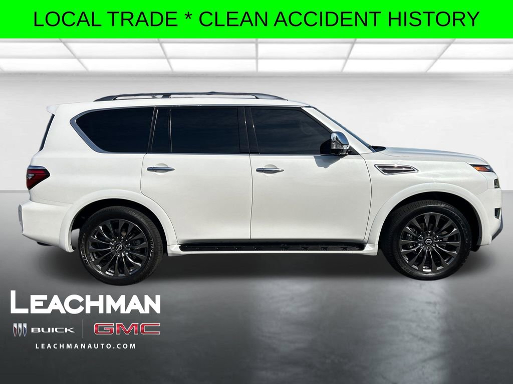 Used 2024 Nissan Armada Platinum w/ Captain's Chairs Package AWD/4WD video 2