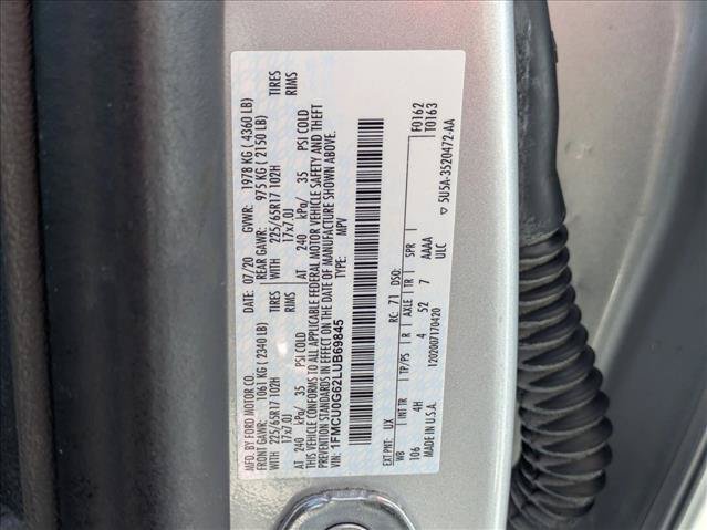 Certified 2020 Ford Escape SE FWD image 24