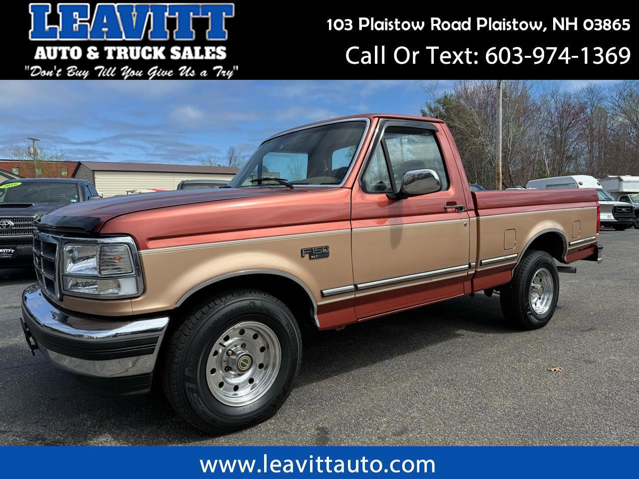 Used 1995 Ford F150 2WD Regular Cab