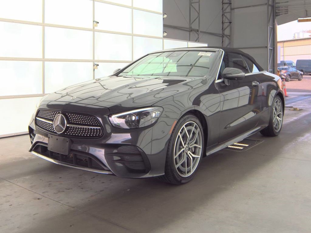 Certified 2021 Mercedes-Benz E 450 4MATIC Cabriolet w/ AMG Line image 1