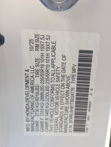 New 2026 Honda Odyssey Touring image 22